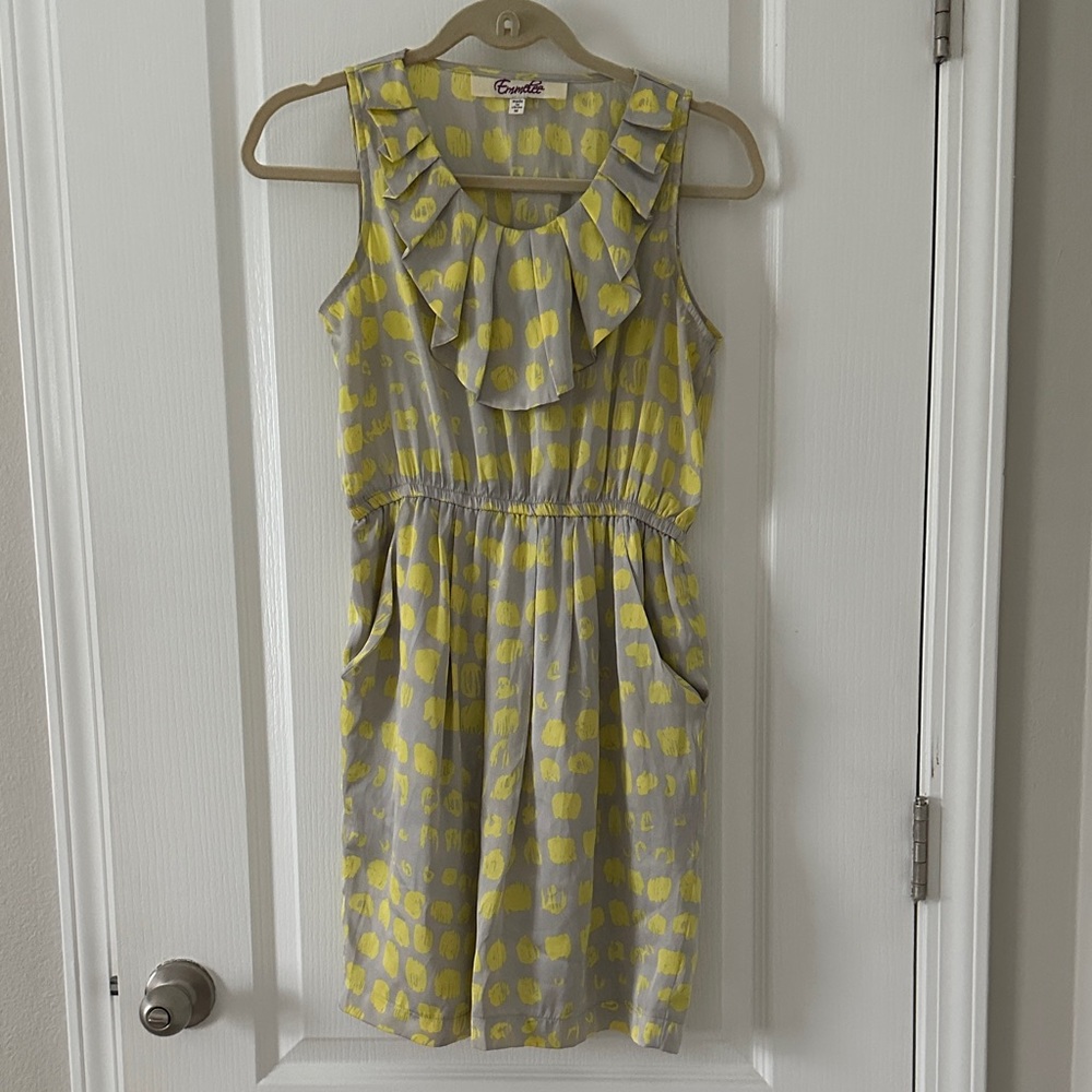Emmelee for F.C. Yellow and Gray Artistic dress